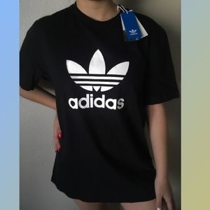 Small Adidas Black Simple T-shirt